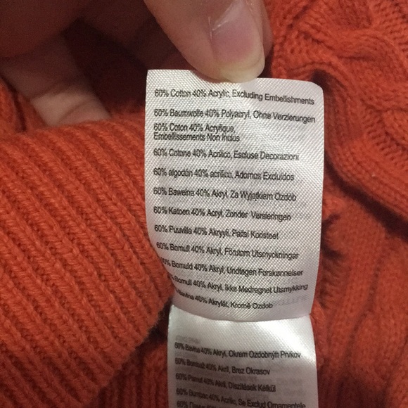 Orange cardigan - Picture 6 of 6